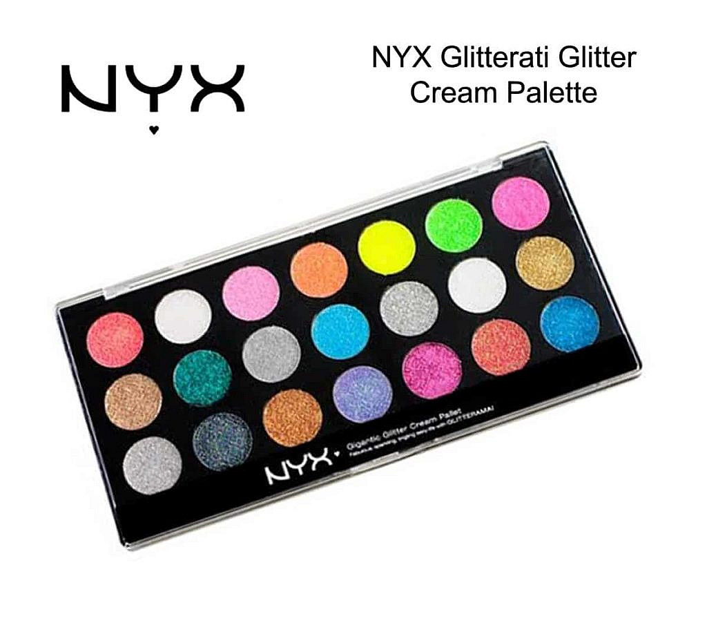 NYX Glitterati Glitter Cream Palette Fashion Kitchen