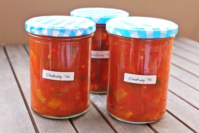 Zucchini-Paprika Chutney