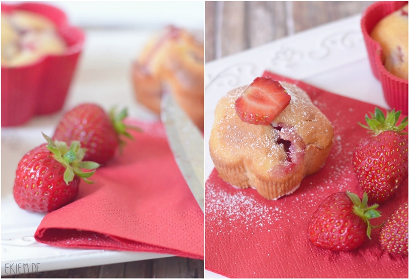 Ekiem - Erdbeer Muffins - Fashion Kitchen
