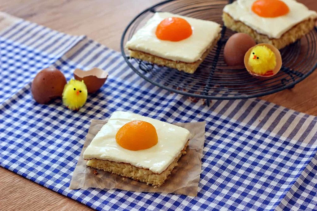 süßer Spiegelei Kuchen zu Ostern - Fashion Kitchen