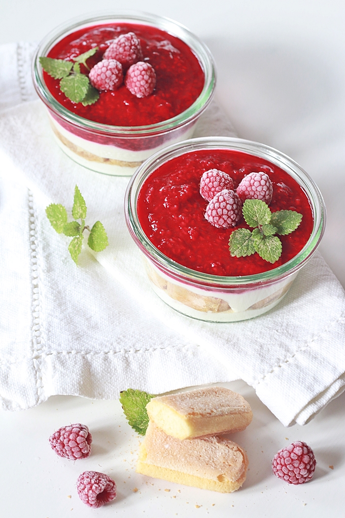 Himbeer-Quark-Dessert im Glas - Fashion Kitchen