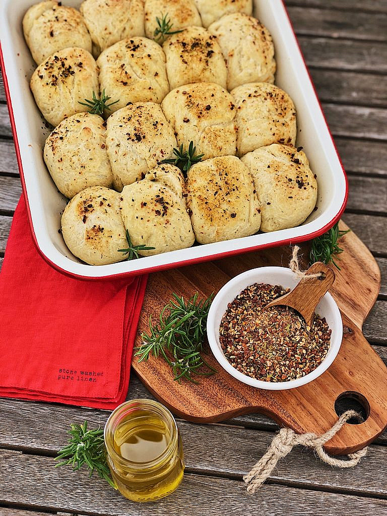 Kräuter-Kartoffel-Brötchen