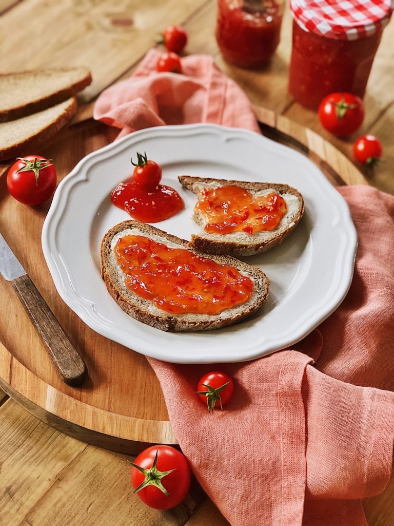 Tomaten Marmelade selber machen-einkochen-tomatos-marmelade-jam-tomaten konfitüre-fashionkitchenkocht-selbstgemacht-grundrezept_4