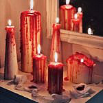 Halloween DIY-blutige Kerzen