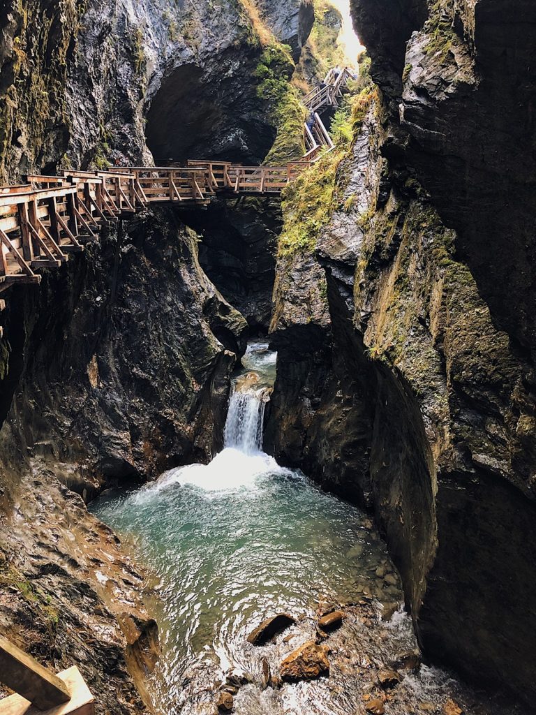 Bio-Hotel Rupertus in Leogang, Sigmund Thun Klamm Wasserfälle in Kaprun, Ausflug nach Zell am See - Österreich