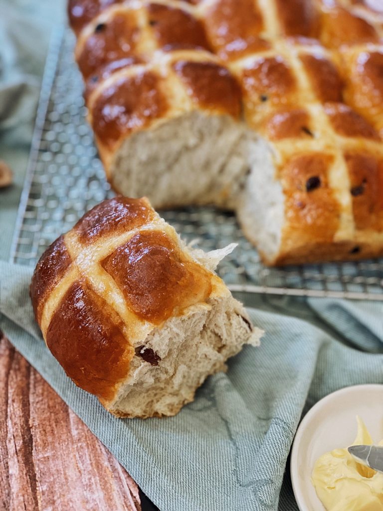 Hot Cross Buns zu Ostern