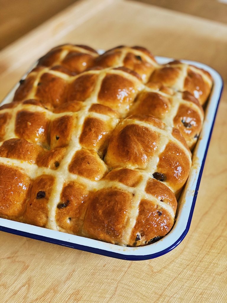 Hot Cross Buns zu Ostern