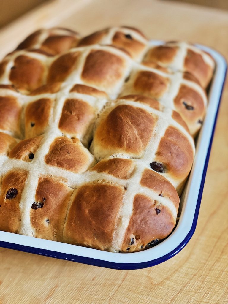 Hot Cross Buns zu Ostern