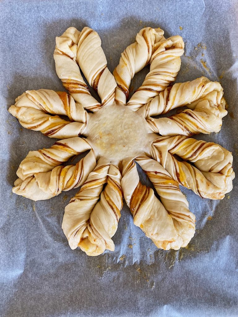 Marmeladen-Hefe-Blume - Jam Star Bread