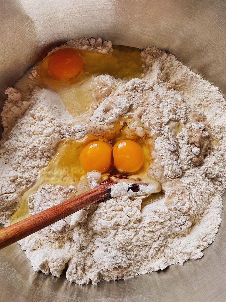 Omas Kleckserlkuchen - Fleckerlersdatschi