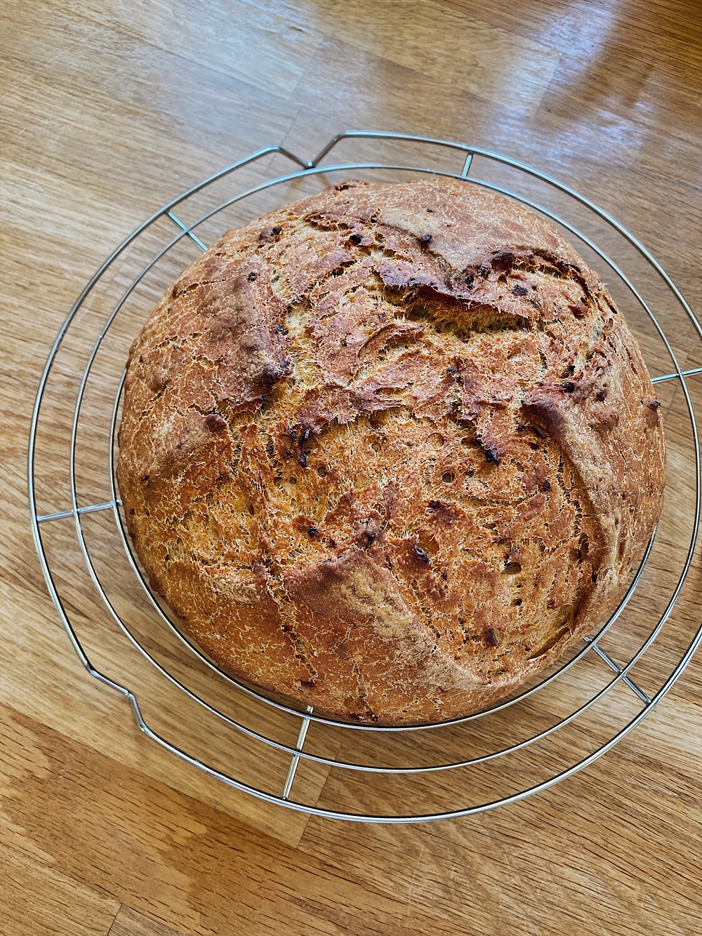 knuspriges Zwiebel Brot