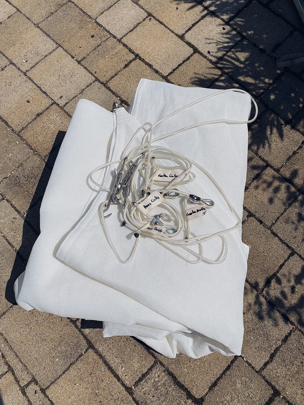 Sonnensegel im Garten Material, Aufbau, Befestigung und alle