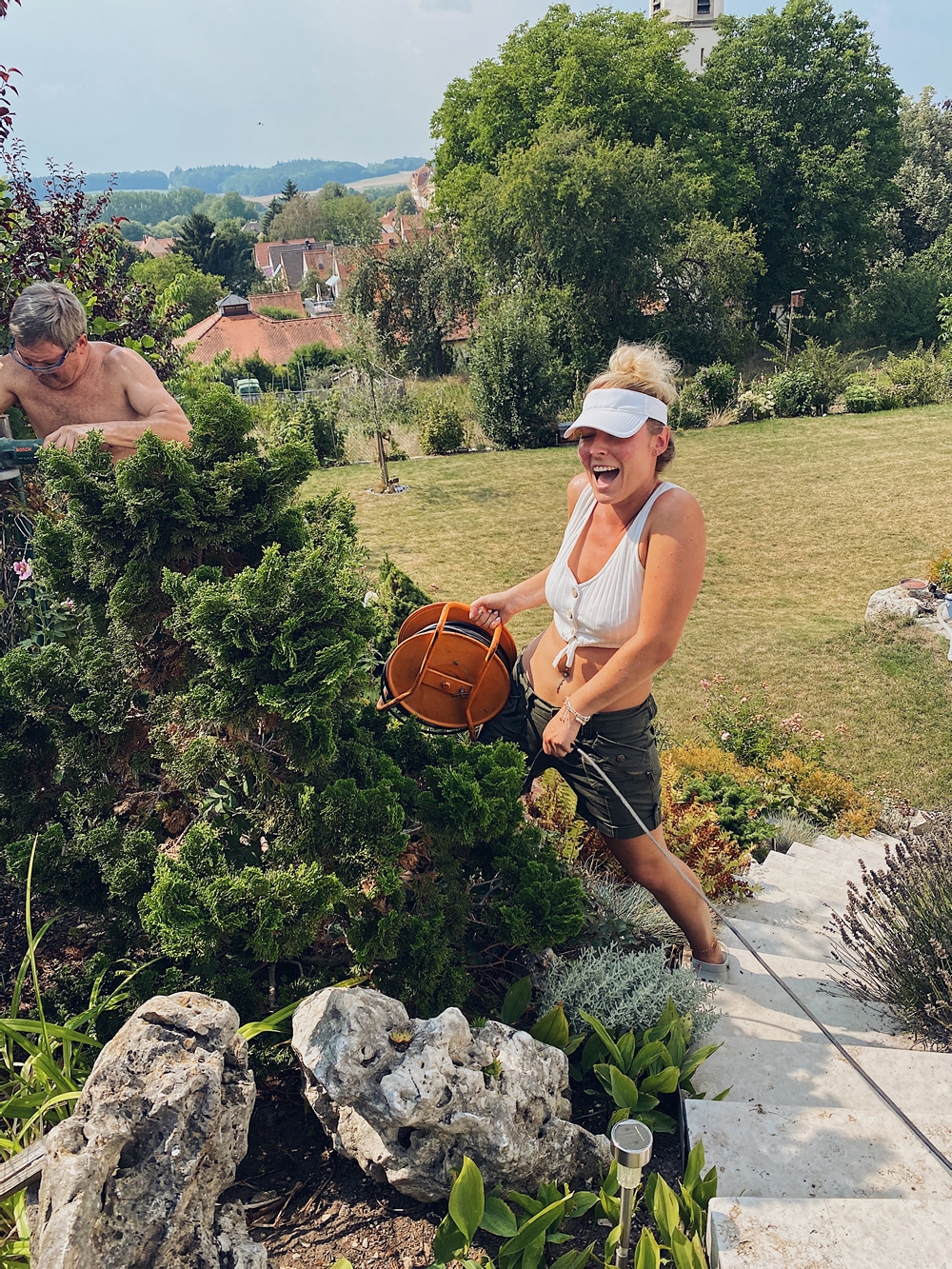 Sonnensegel im Garten Material, Aufbau, Befestigung und alle