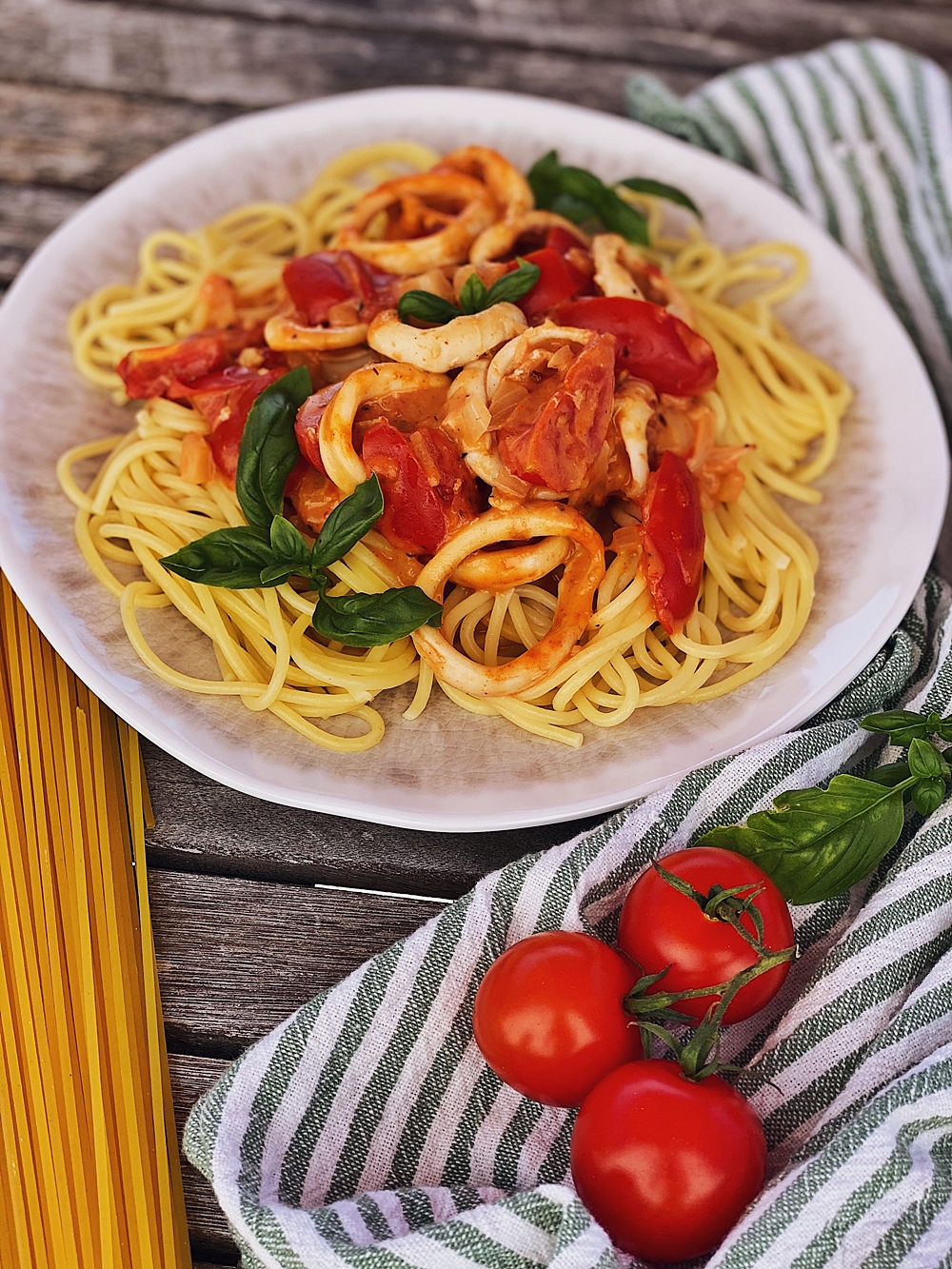Spaghetti Meeresfrüchte - Spaghetti Frutti di Mare - Fashion Kitchen