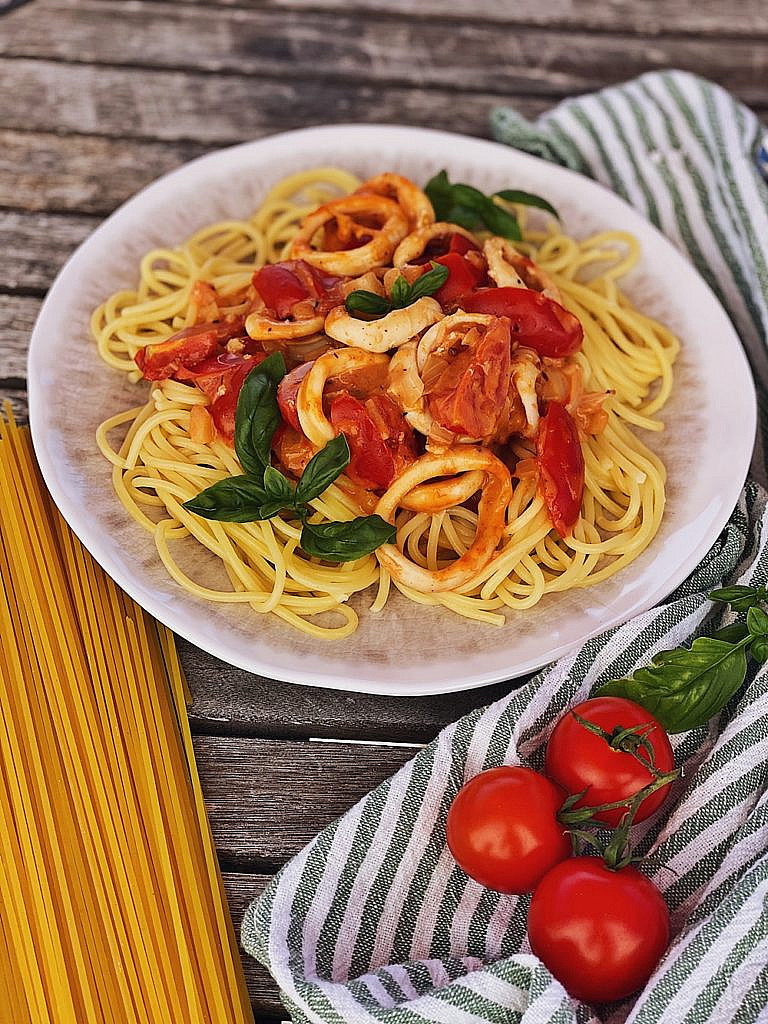 Spaghetti Meeresfrüchte - Spaghetti Frutti di Mare