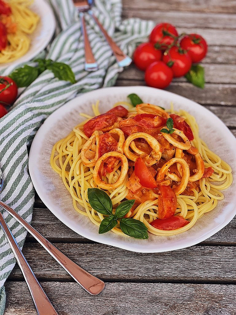 Spaghetti Meeresfrüchte - Spaghetti Frutti di Mare