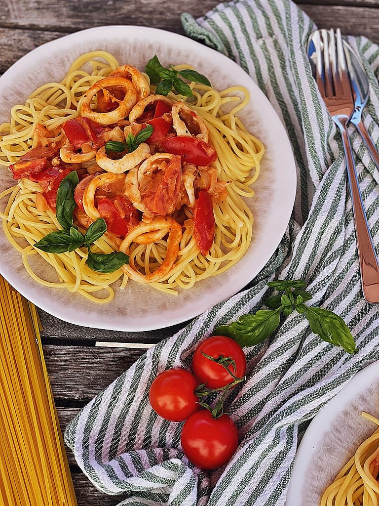 Spaghetti Meeresfrüchte - Spaghetti Frutti di Mare