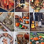 Die besten gruseligsten DIYs Halloween Herbst-Kürbis Kerzen gießen-Mumien-Spinnen-Windlichter-Augäpfel Lichterkette-Blechdosen-Kürbis-Gespenst-Frankenstein-blutige Kerzen-Grusel-Puppen Türkranz-fashionkitchen_