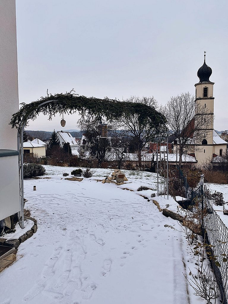 Meine Weihnachtsdekoration - Haustür, Treppengeländer, Wohnzimmer, Esszimmer und Garten